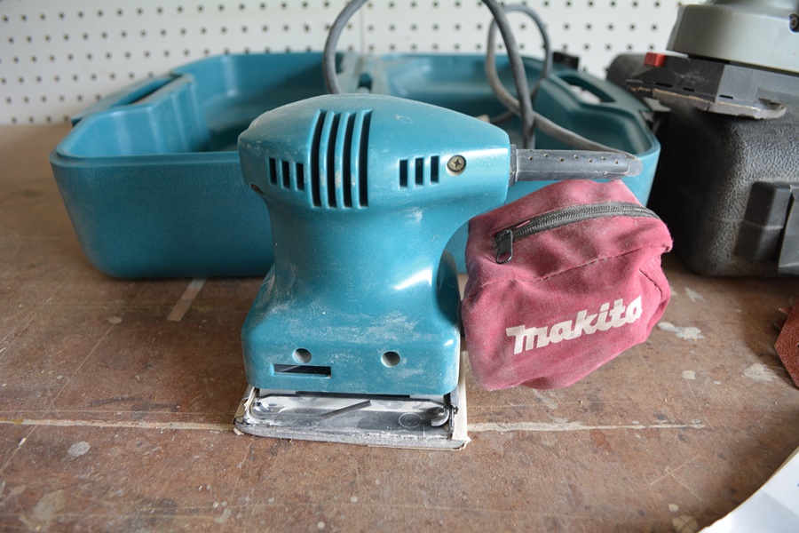 Porter Cable Profile Sander and Makita Finishing Sander EBTH