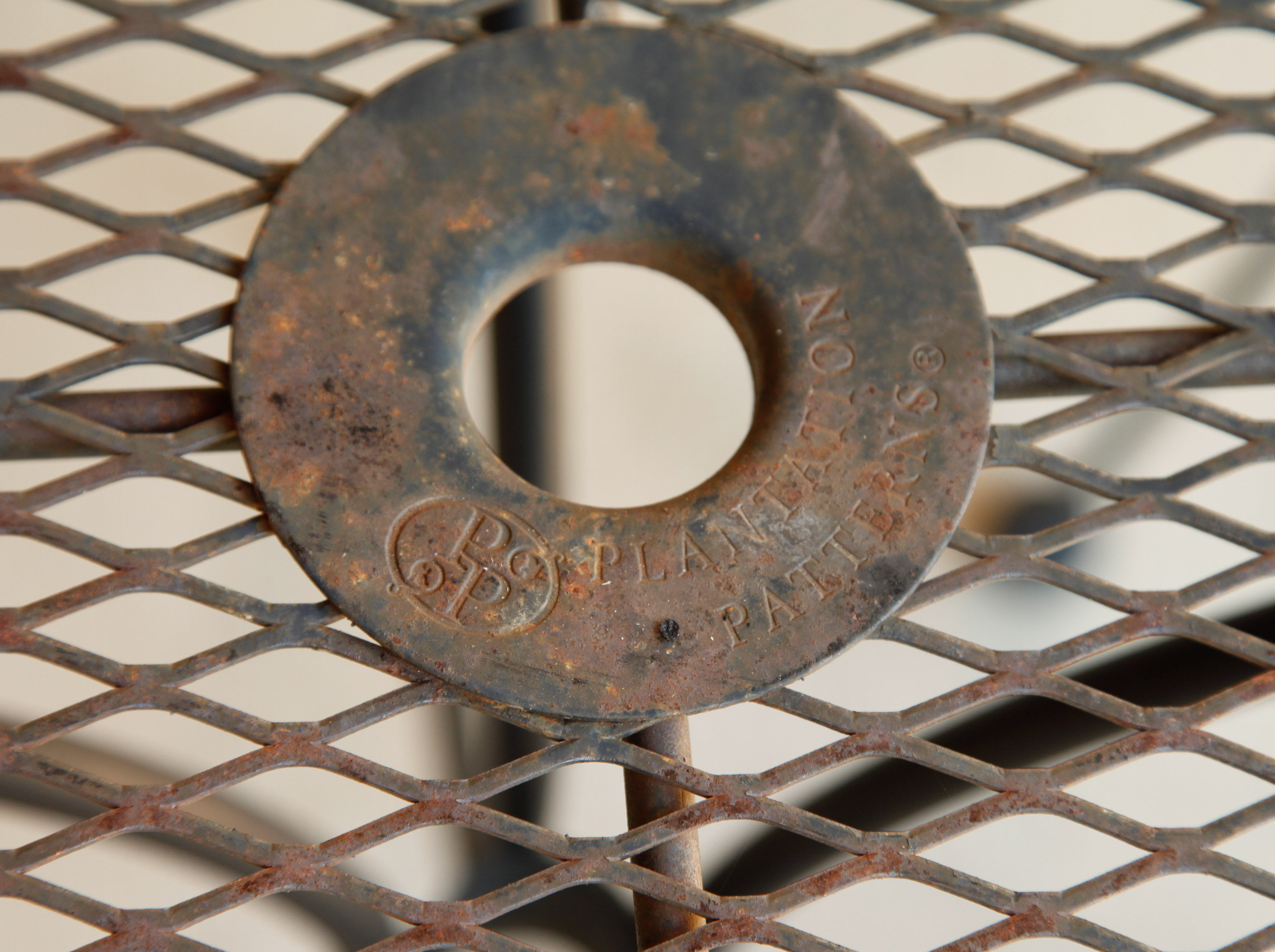 Vintage Plantation Patterns Wrought Iron Patio Table and Chairs EBTH