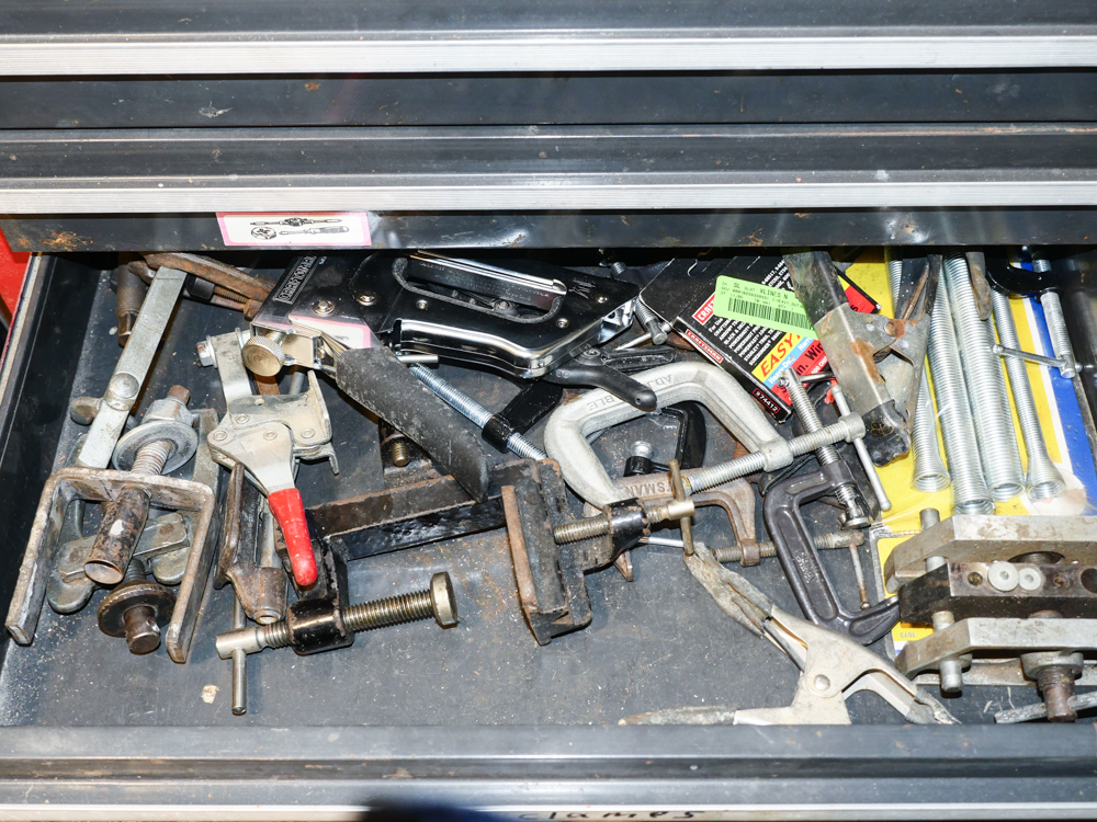 12 Drawer Craftsman Tool Chest with Tools EBTH