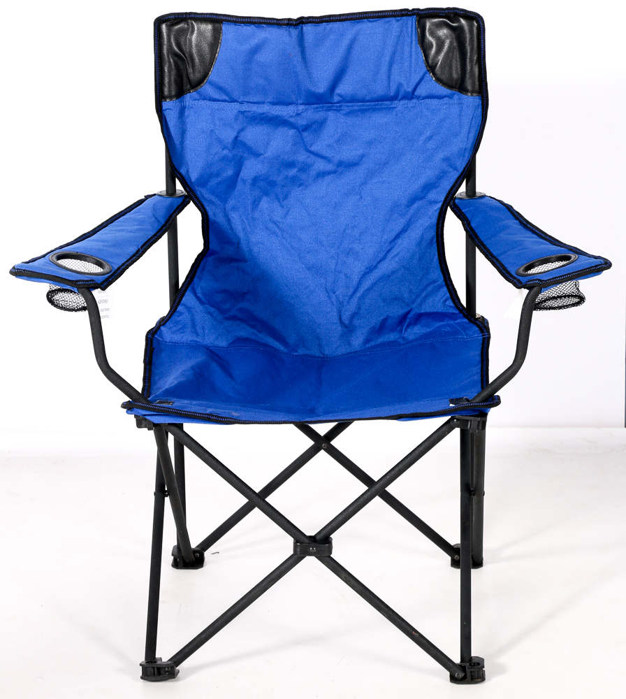 Folding Lawn Chairs and Nylon Stools EBTH