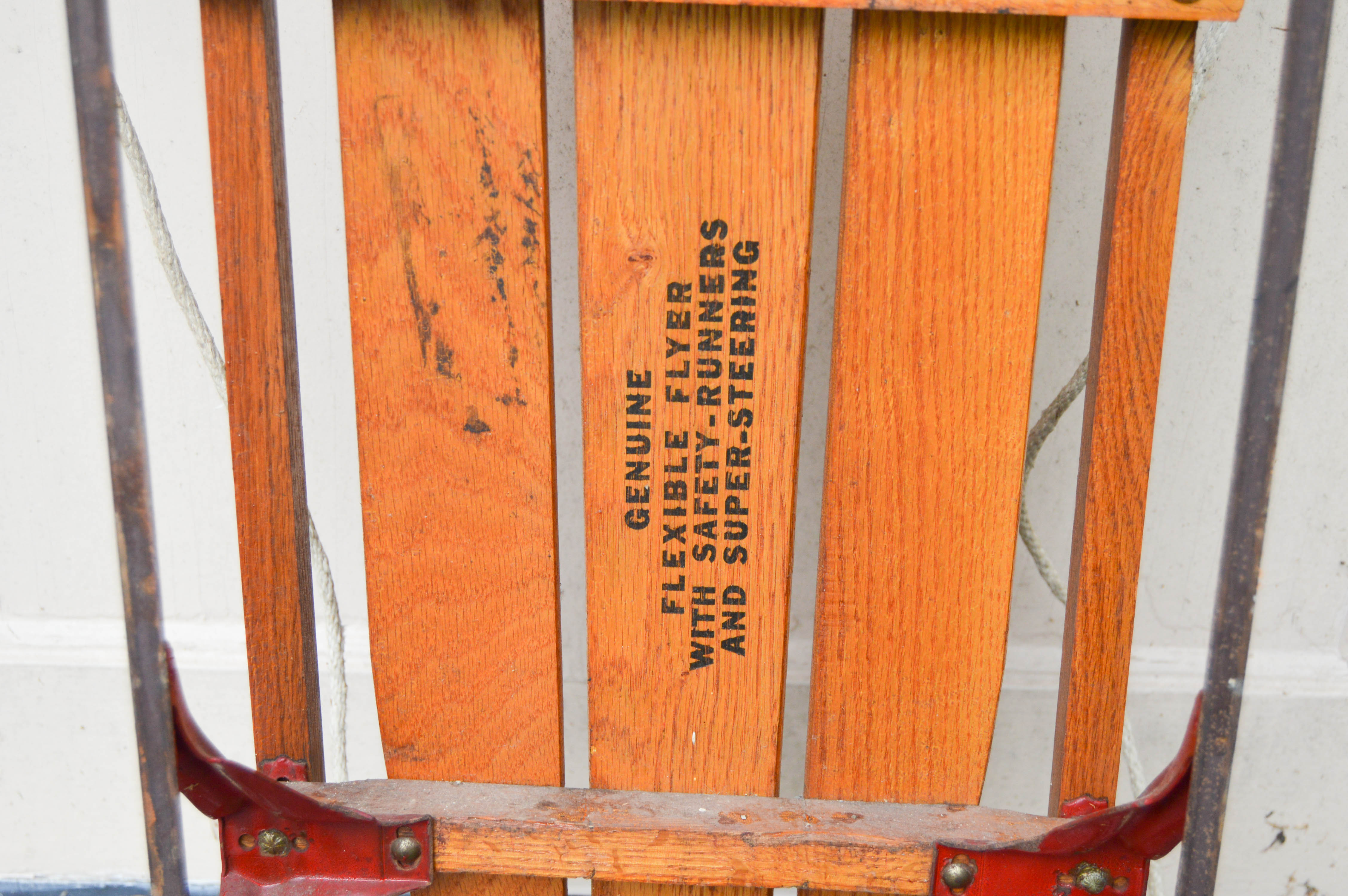 Vintage Radio Flyer Wagon, Flexible Flyer Model 51J Sled, Roadmaster