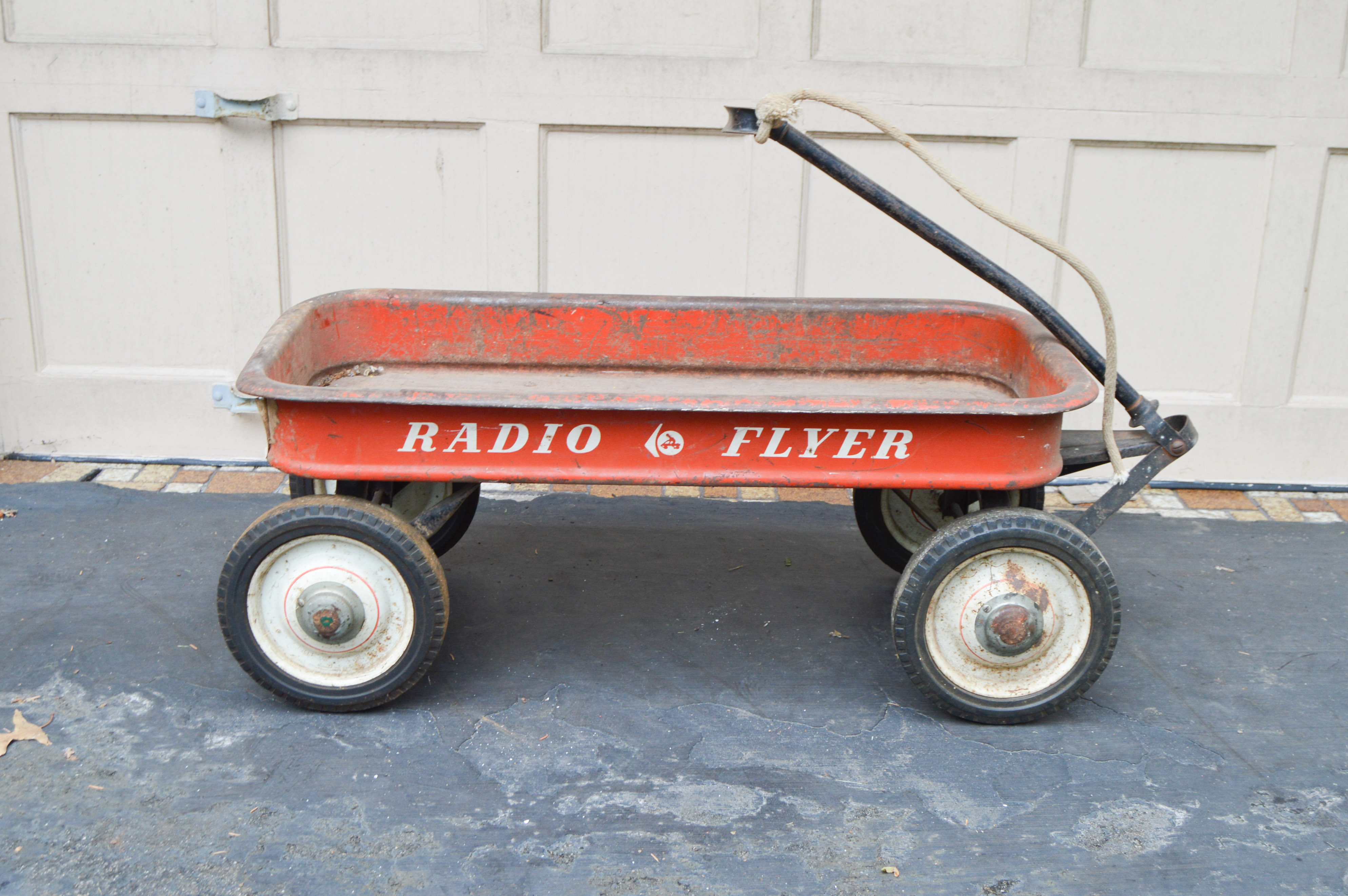 Vintage Radio Flyer Wagon, Flexible Flyer Model 51J Sled, Roadmaster