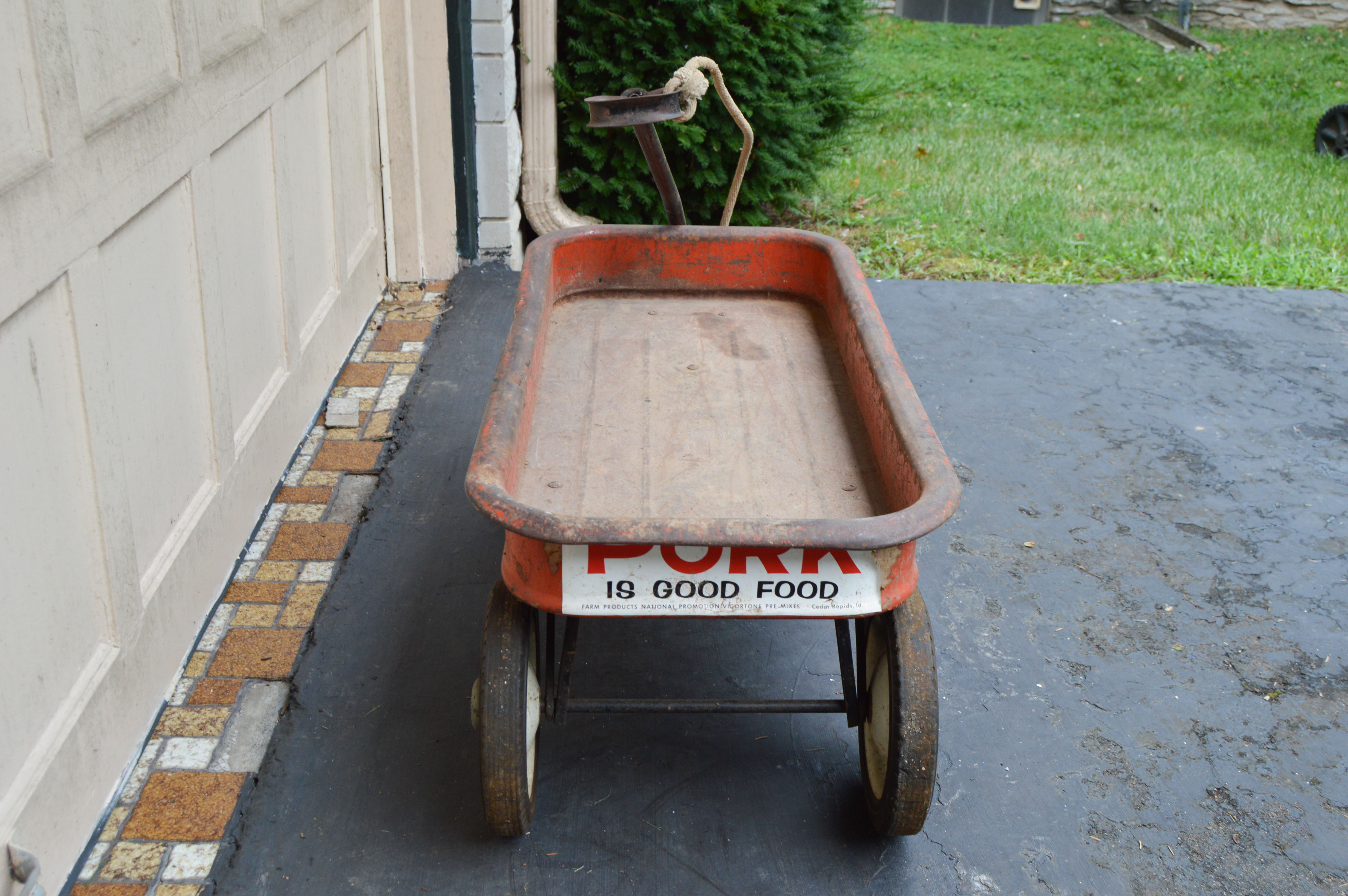 Vintage Radio Flyer Wagon, Flexible Flyer Model 51J Sled, Roadmaster