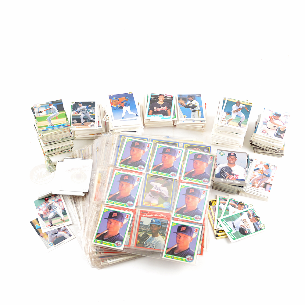 90s Assorted Baseball Cards EBTH