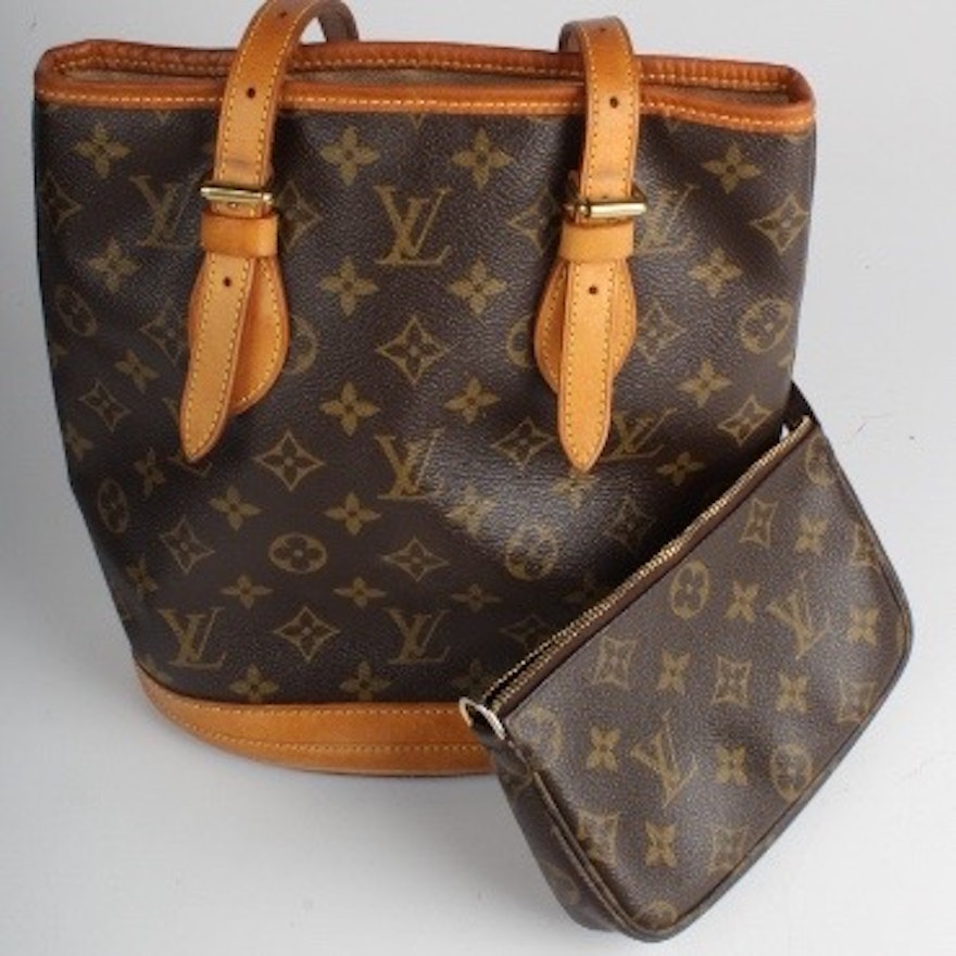 Louis Vuitton Bucket Handbag with Coin Purse | EBTH