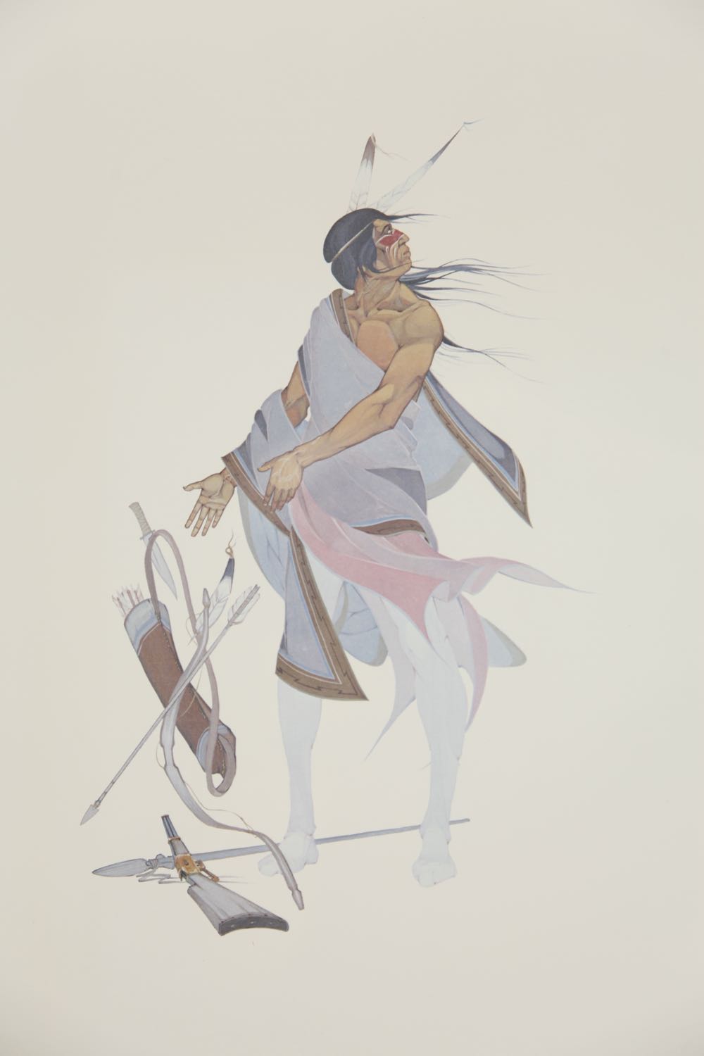 Jerome Tiger Limited Edition Print "Peace Offering" EBTH