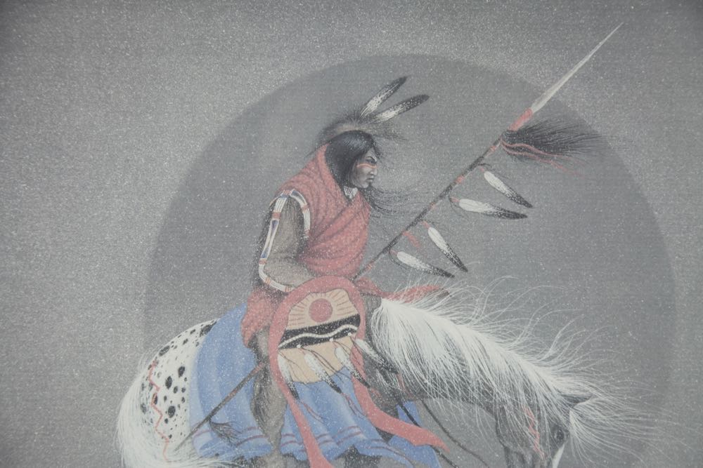 Johnny Tiger, Jr. Signed Limited Edition Print "Eclipse" EBTH