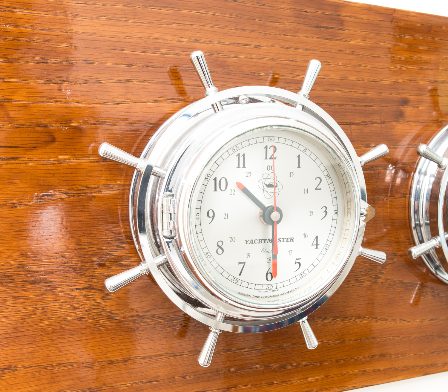 Large Nautical Clock and Barometer EBTH