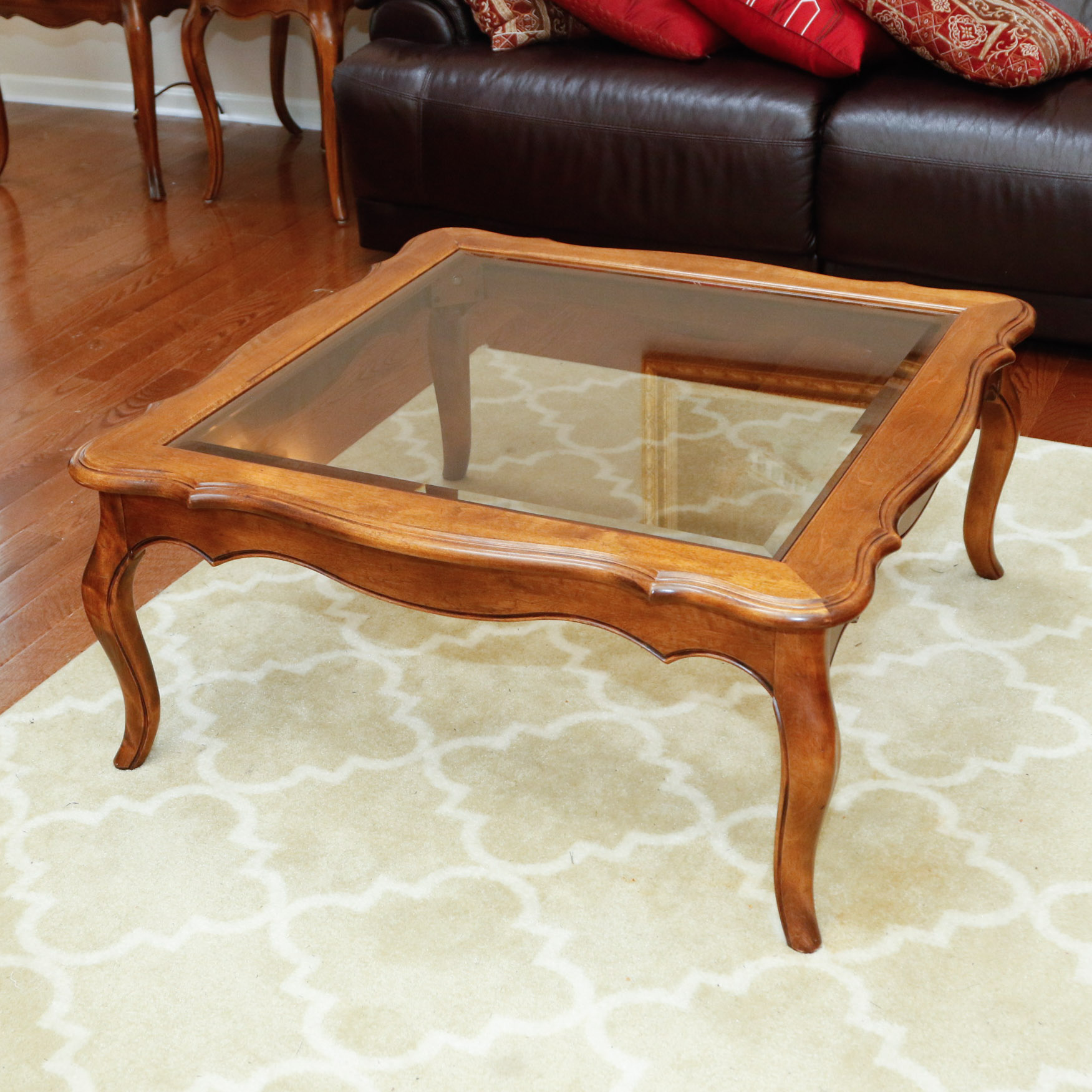 Ethan Allen "Country French" Coffee Table EBTH