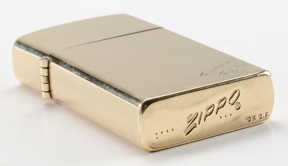 10K Gold Filled Zippo Lighter, circa 1958 EBTH
