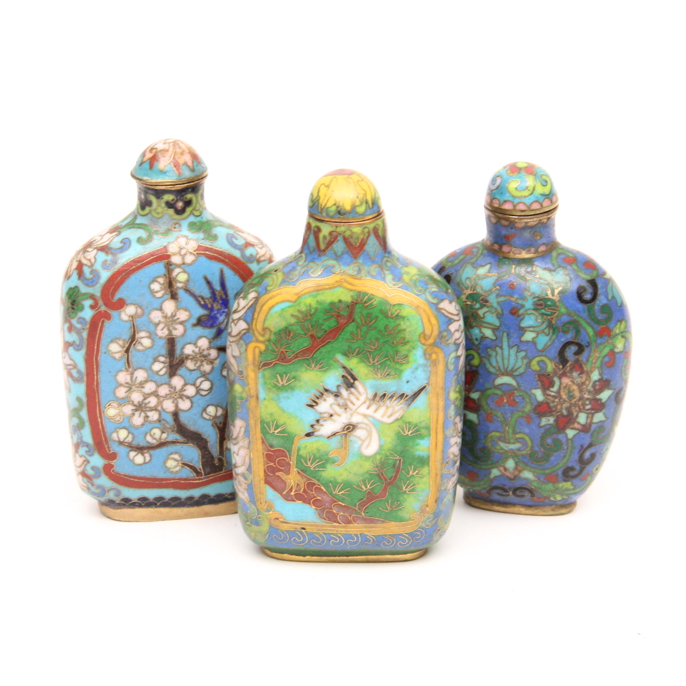 Chinese Cloisonné Snuff Bottles EBTH