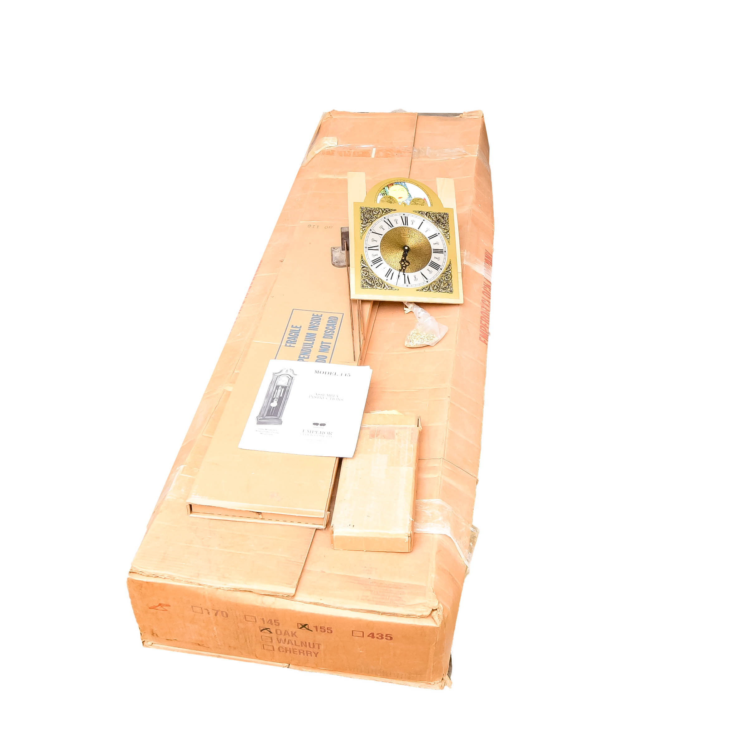 Emperor Grandfather Clock Kit EBTH