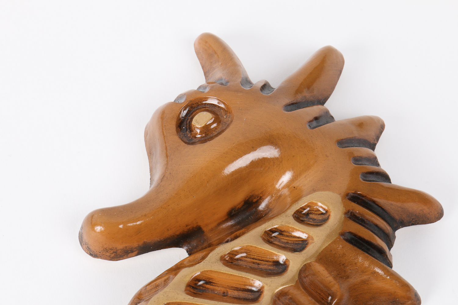 Set Of Ceramic Seahorse Wall Decor EBTH