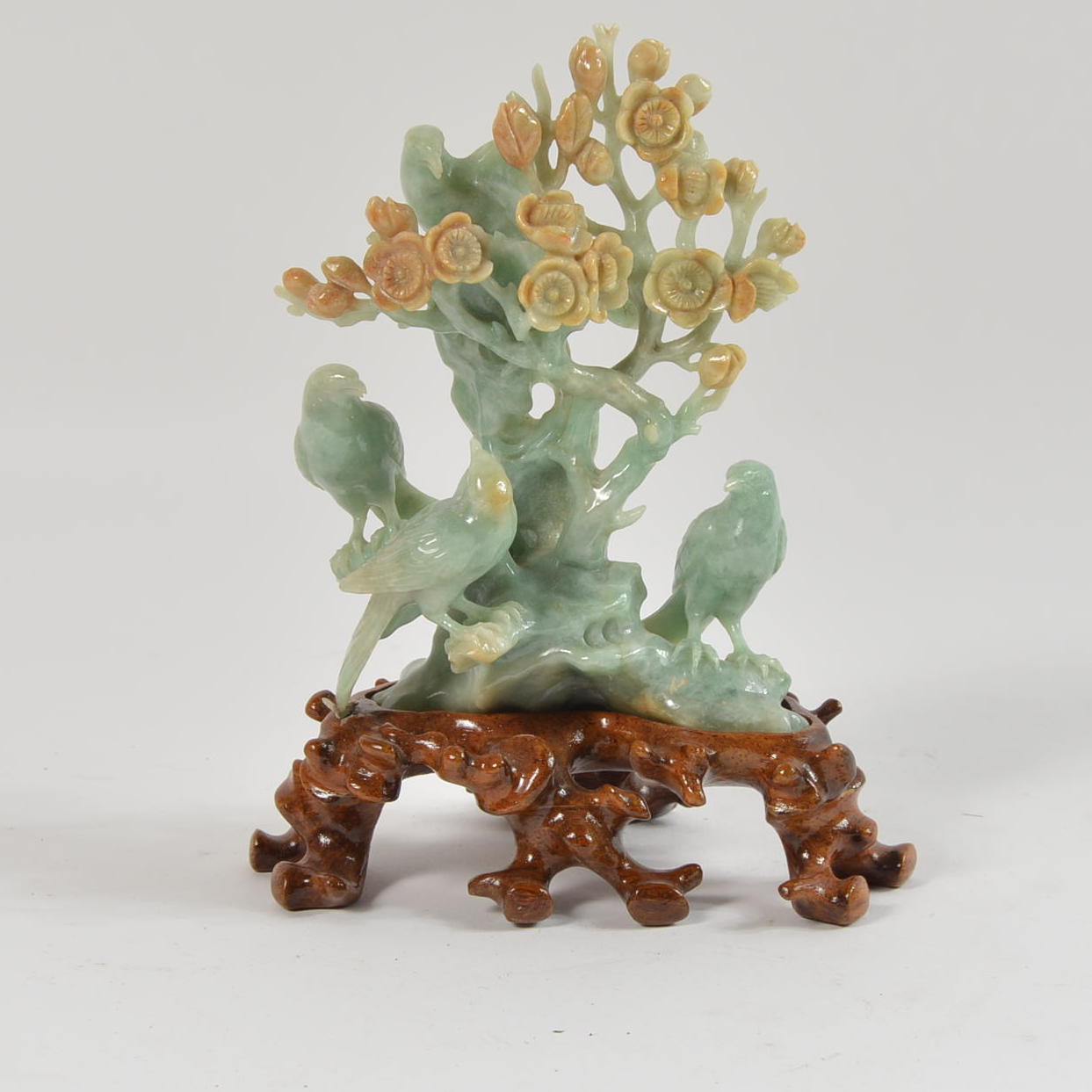 Jade Bird Sculpture EBTH