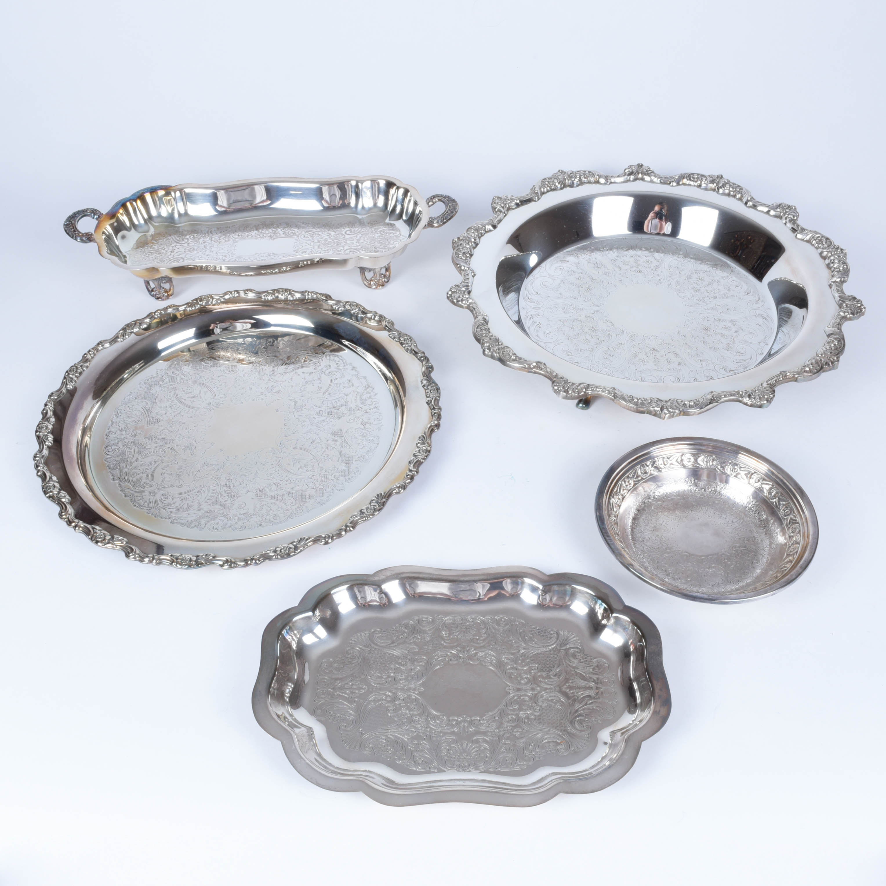 Silver Plated Serving Piece Collection EBTH