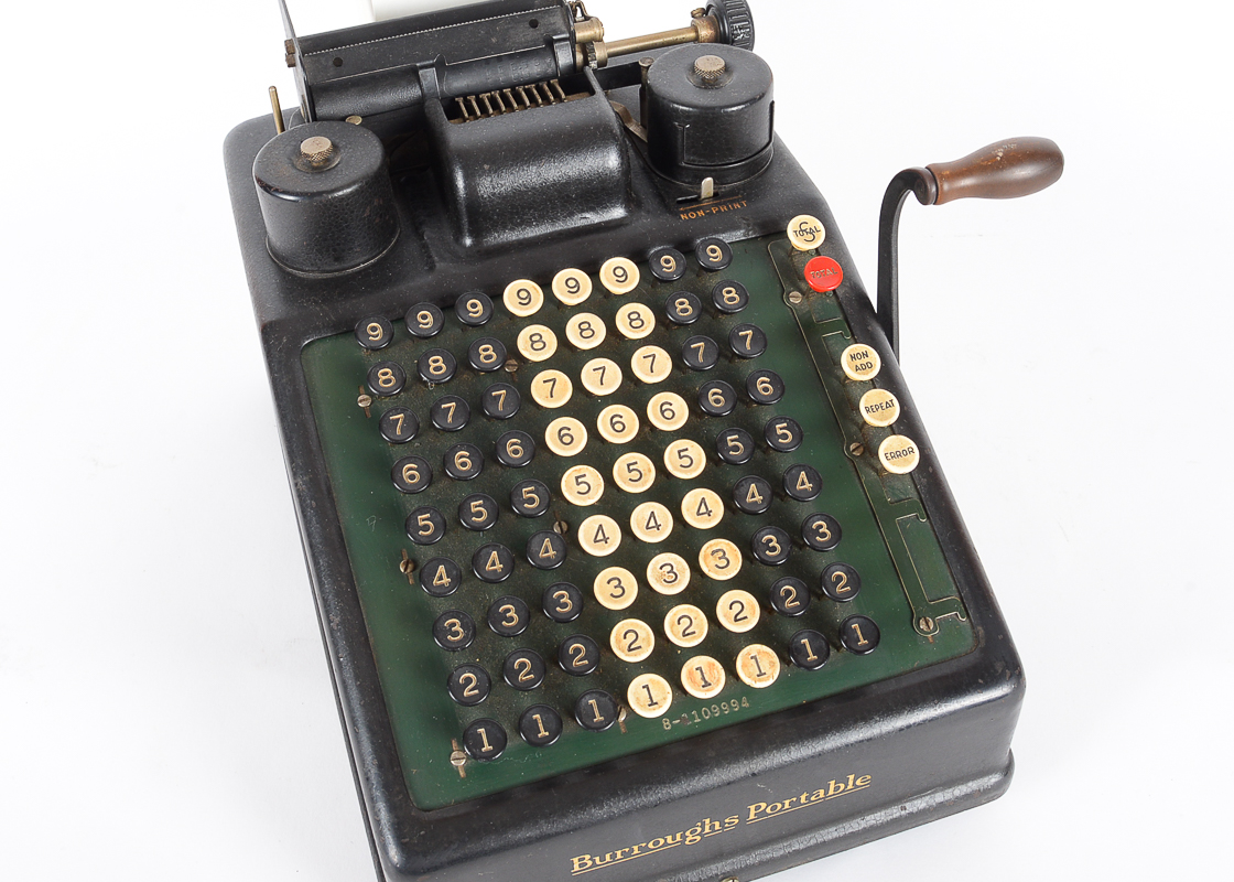 burroughs portable adding machine serial number burroughs portable adding machine serial number