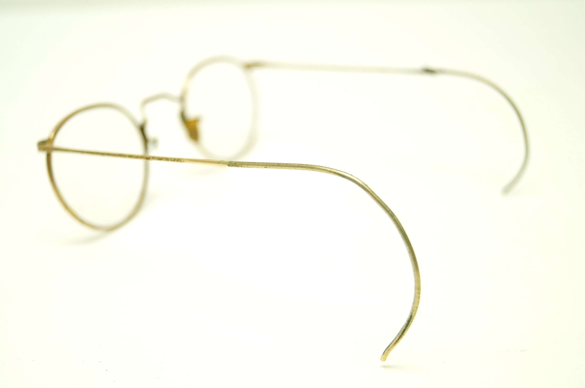 Antique Eyeglasses and Wooden Handles EBTH