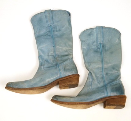 frye blue boots