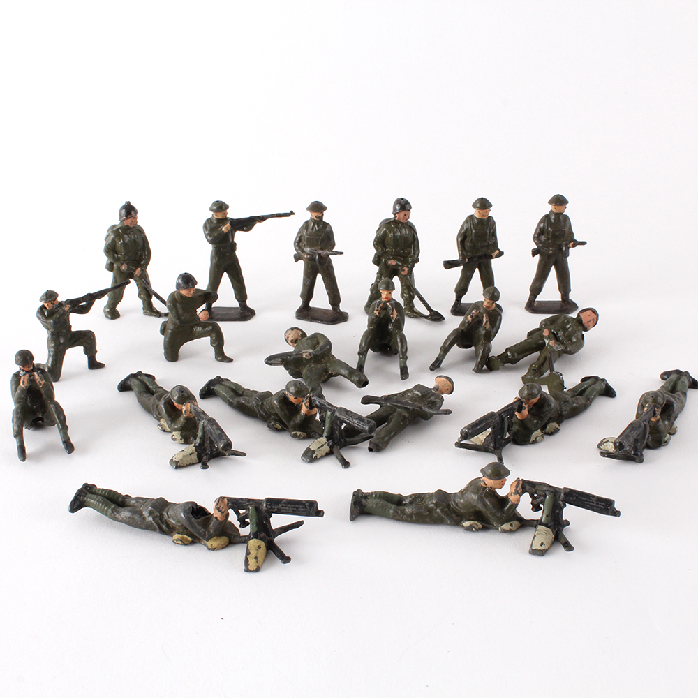 old lead toy soldiers