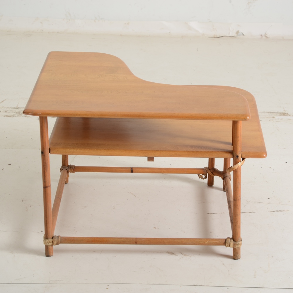 Heywood Wakefield "Ashcraft" StepCoffee Table and End Table EBTH