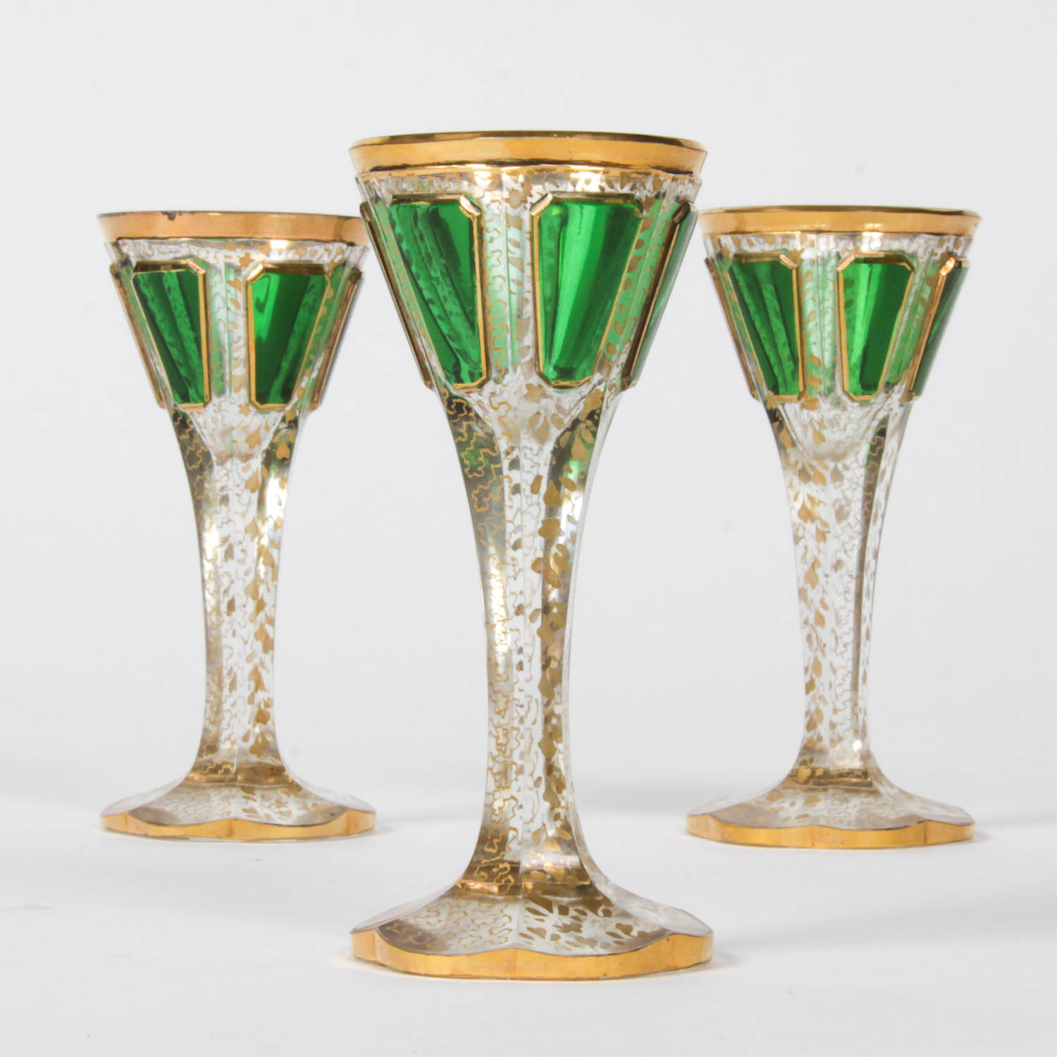 Bohemian Cordial Glasses EBTH