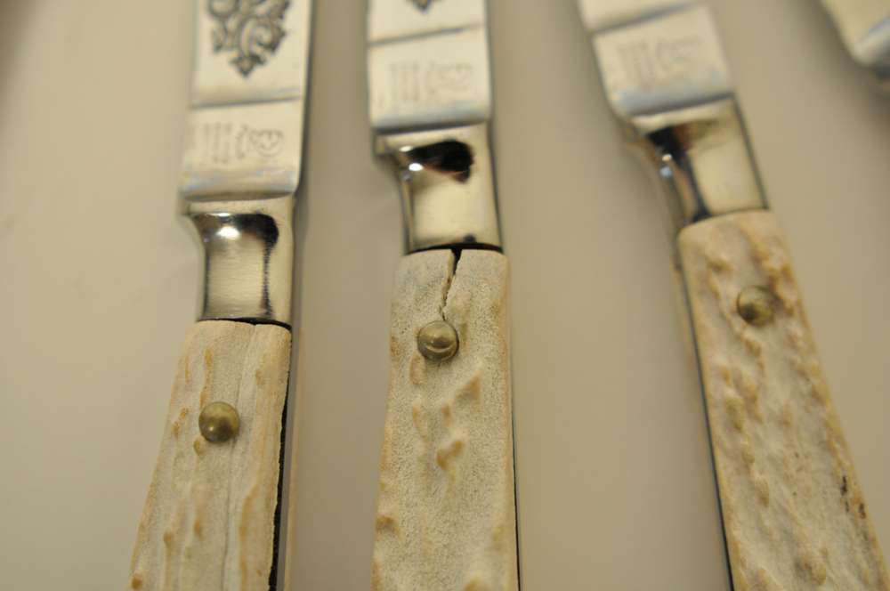 Set of Anton Wingen Jr.Solingen Germany Rostfrei Steak Knives EBTH