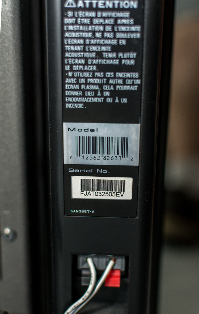 Pioneer Elite Plasma Flatcreen TV With Yamaha Soundboard Speakers EBTH