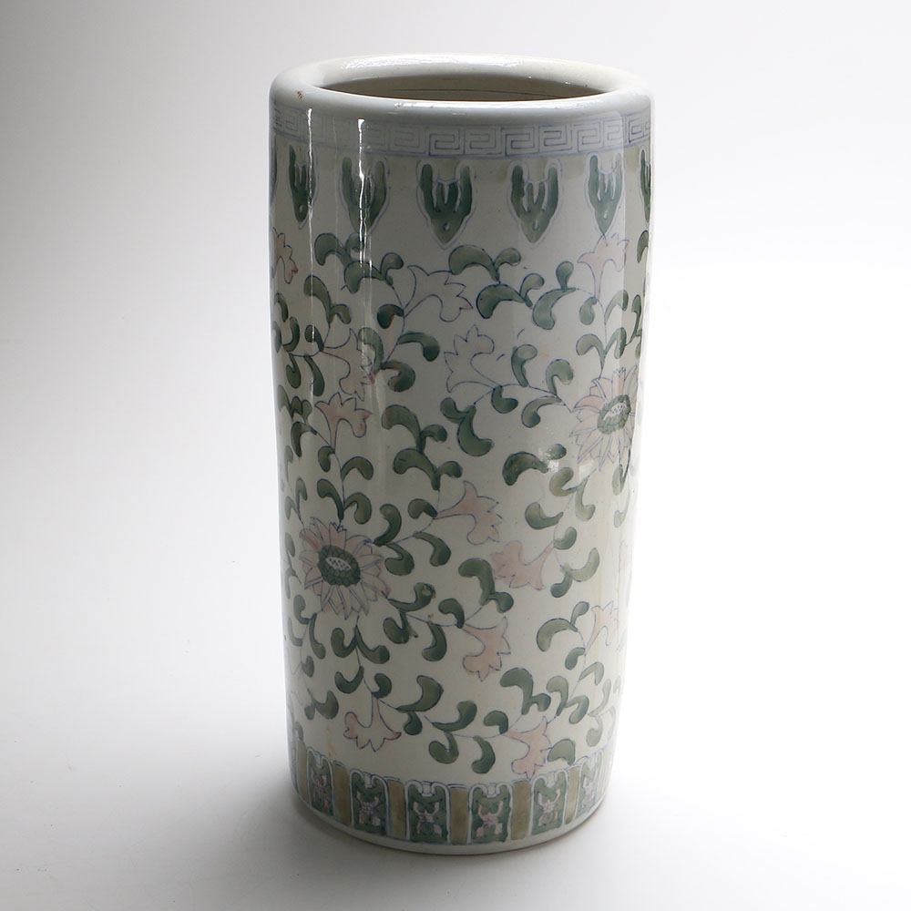 Chinese Ceramic Umbrella Stand EBTH