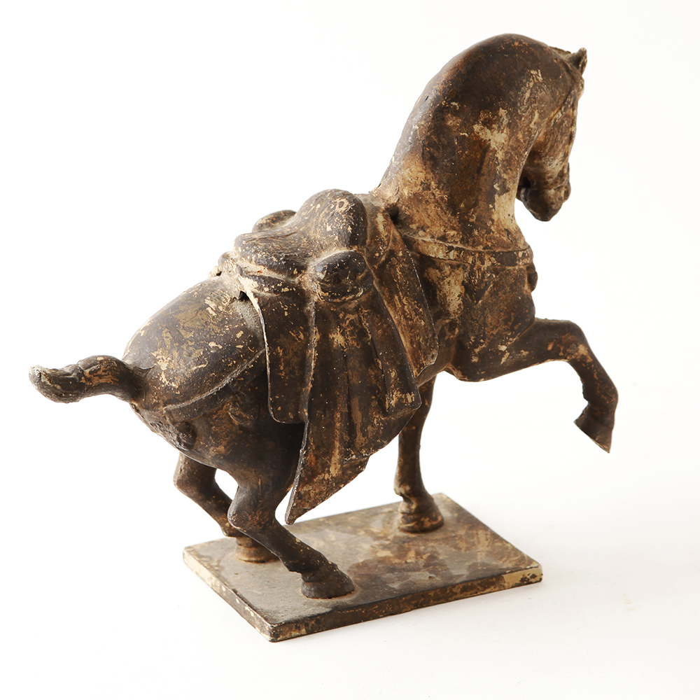 Japanese Cast Iron Horse Figure EBTH