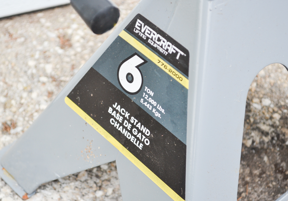 Set of Evercraft 6 Ton Jack Stands EBTH