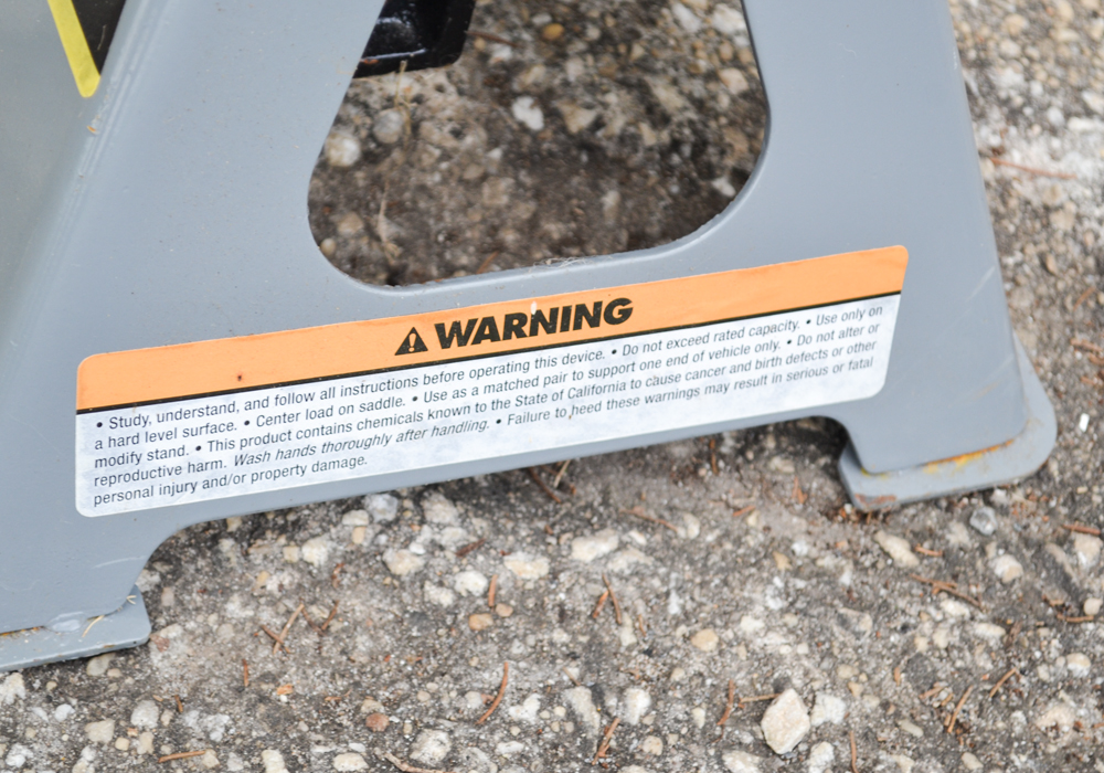 Set of Evercraft 6 Ton Jack Stands EBTH