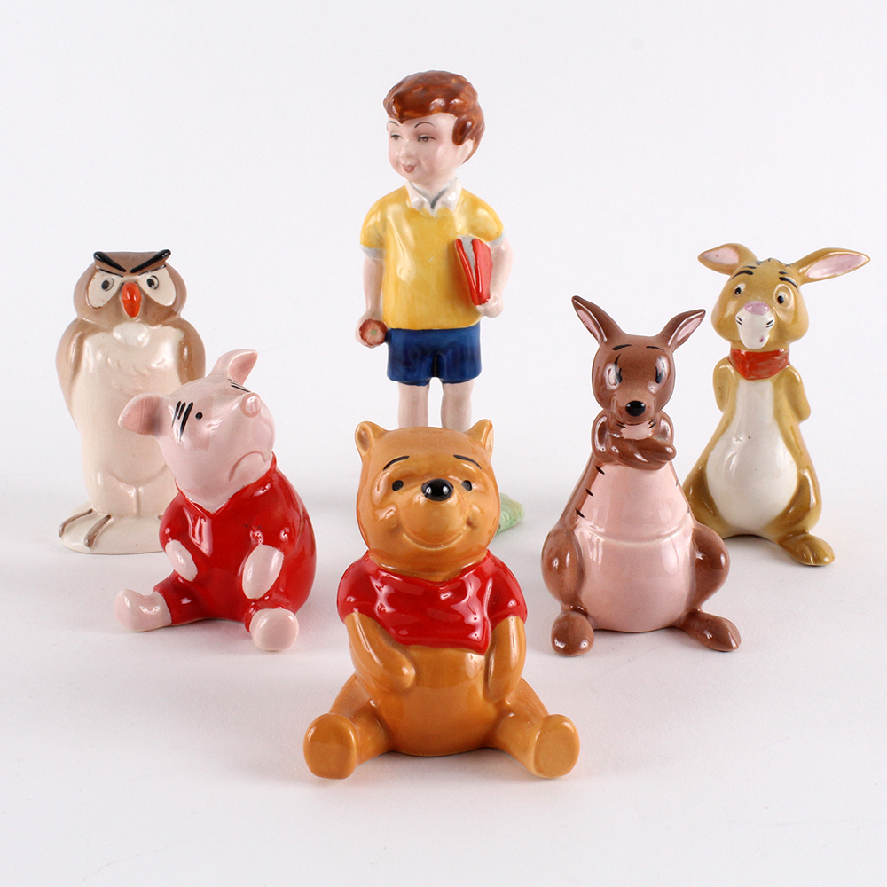 Collection of Walt Disney Winnie the Pooh Beswick England Figurines EBTH