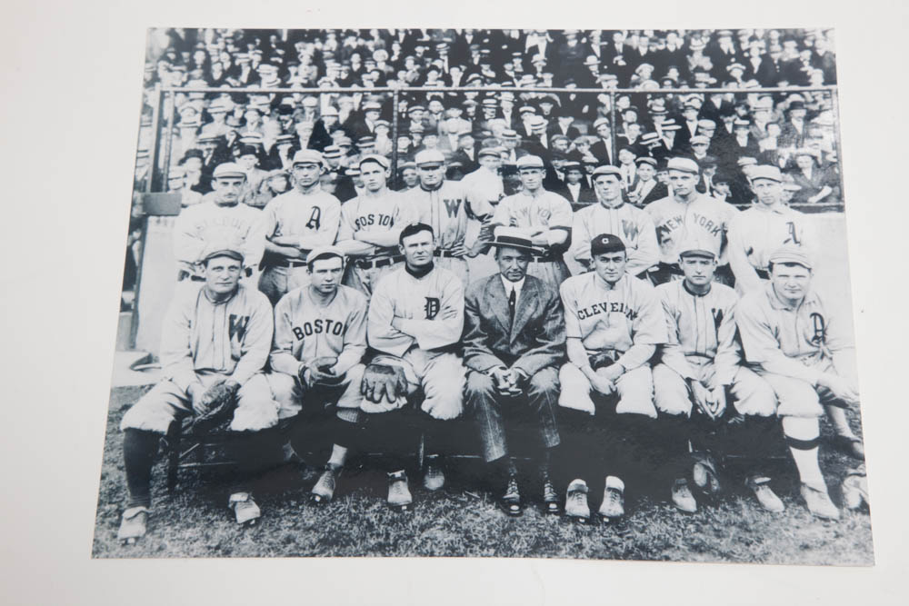 Glossy Photograph of 1911 First MLB Baseball AllStar Team EBTH