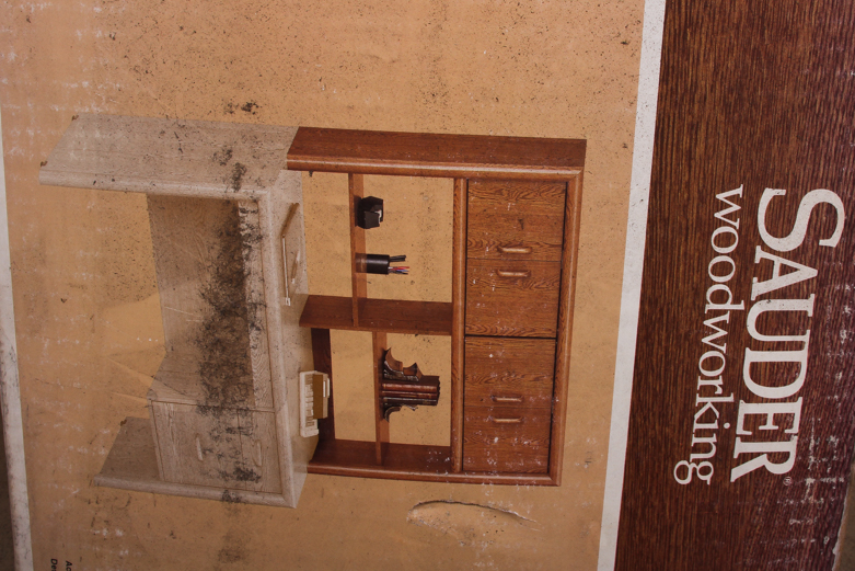 Ready to Assemble Sauder Woodworking Hutch EBTH