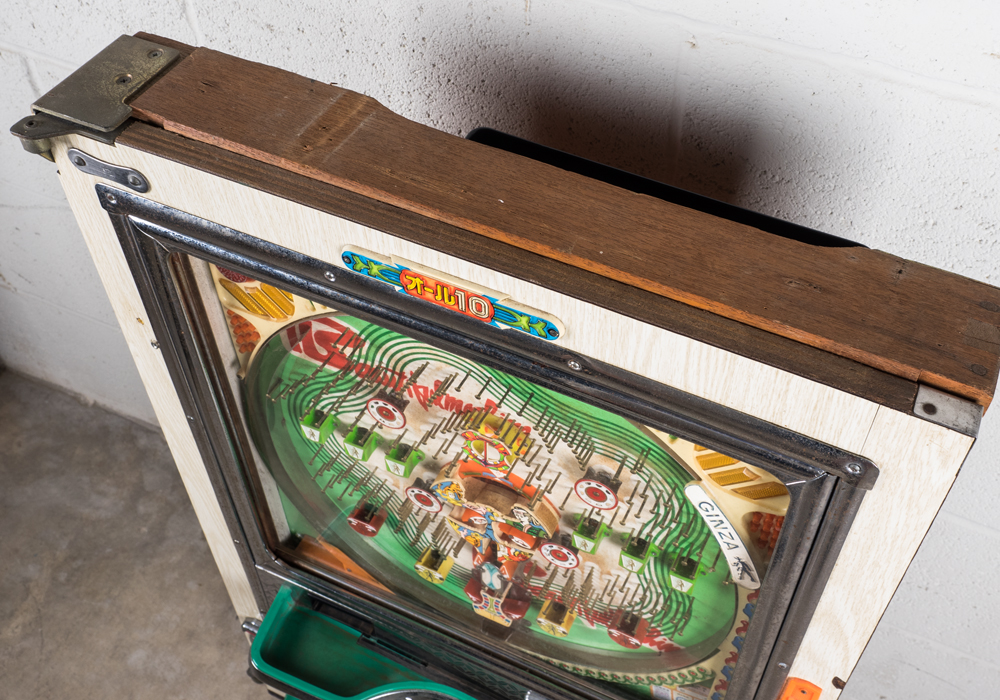 Vintage Ginza Pachinko Machine EBTH