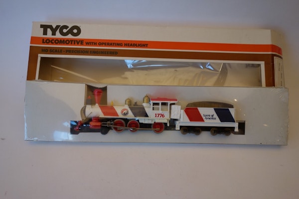 Vintage HO Scale TYCO Steam Locomotive No. 1776 Spirit of 