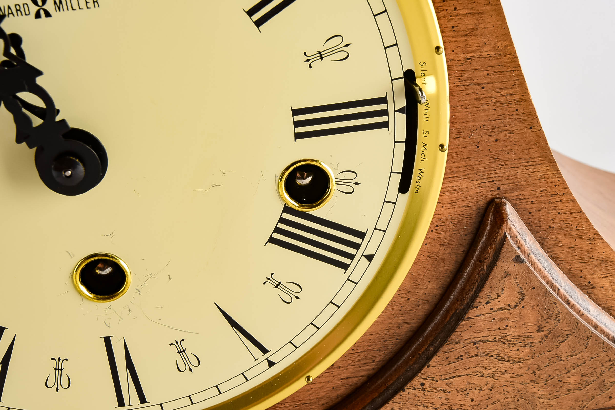 Howard Miller Tambour Mantel Clock EBTH