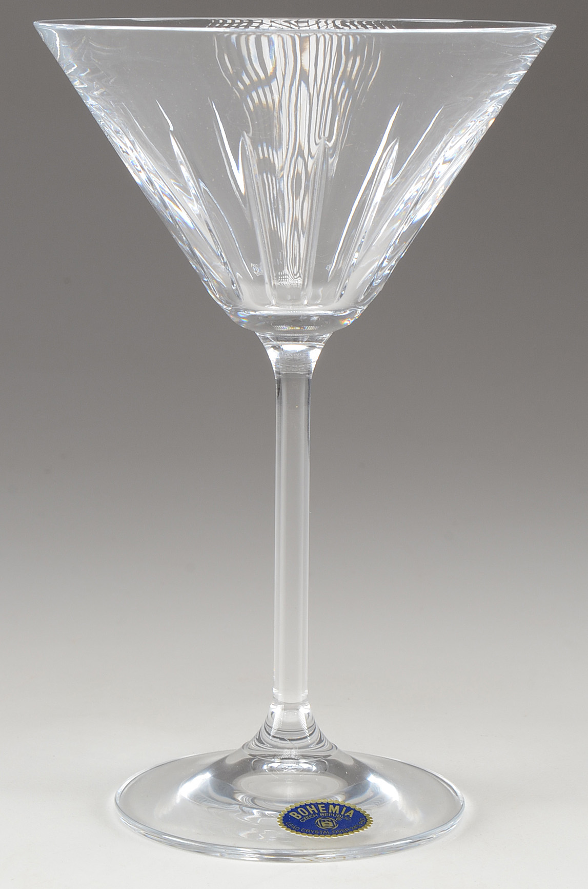 Collection of Bohemia Crystal Martini Glasses EBTH