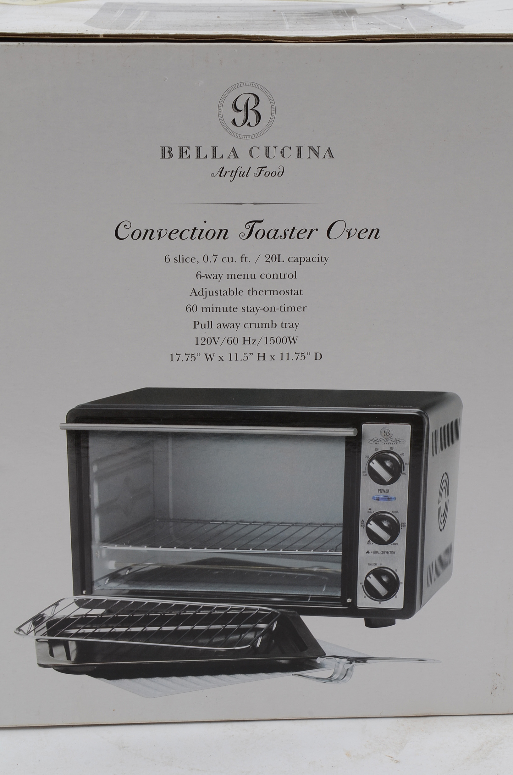 Bella Cucina Convection Toaster Oven EBTH