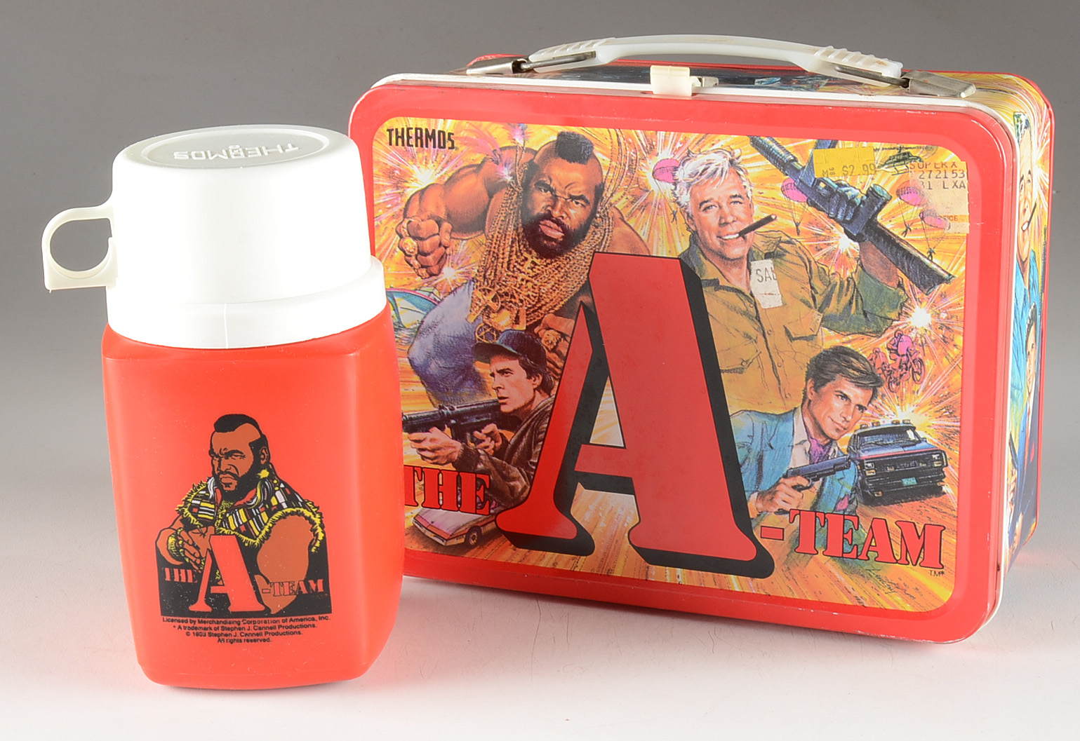 Collection of Action Figures and Lunch Box EBTH