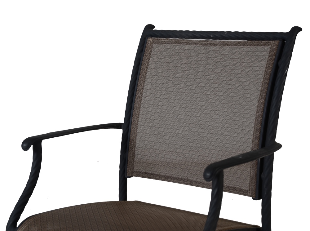 Black Metal Patio Chairs EBTH