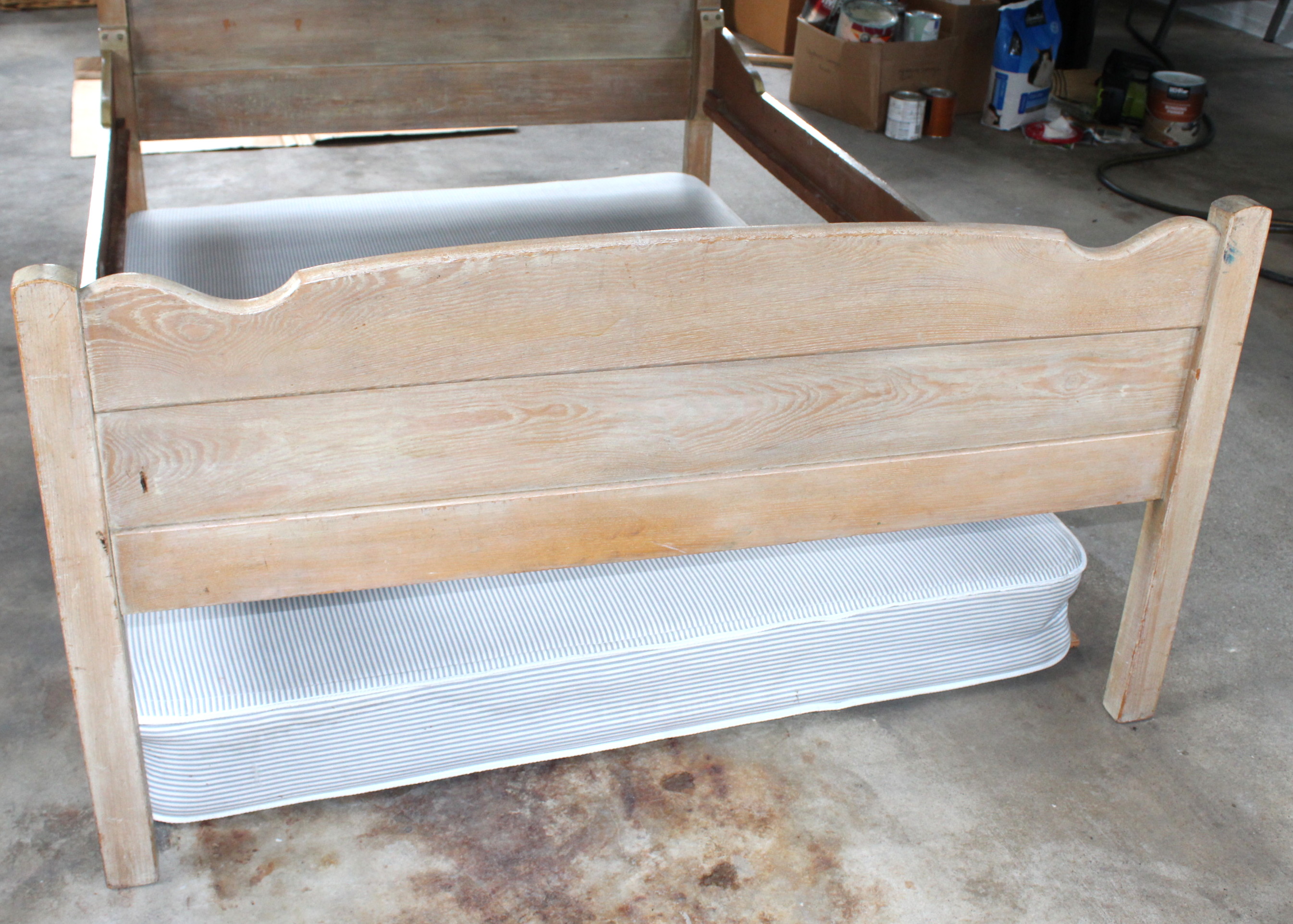 Antique ThreeQuarter Size Bed EBTH