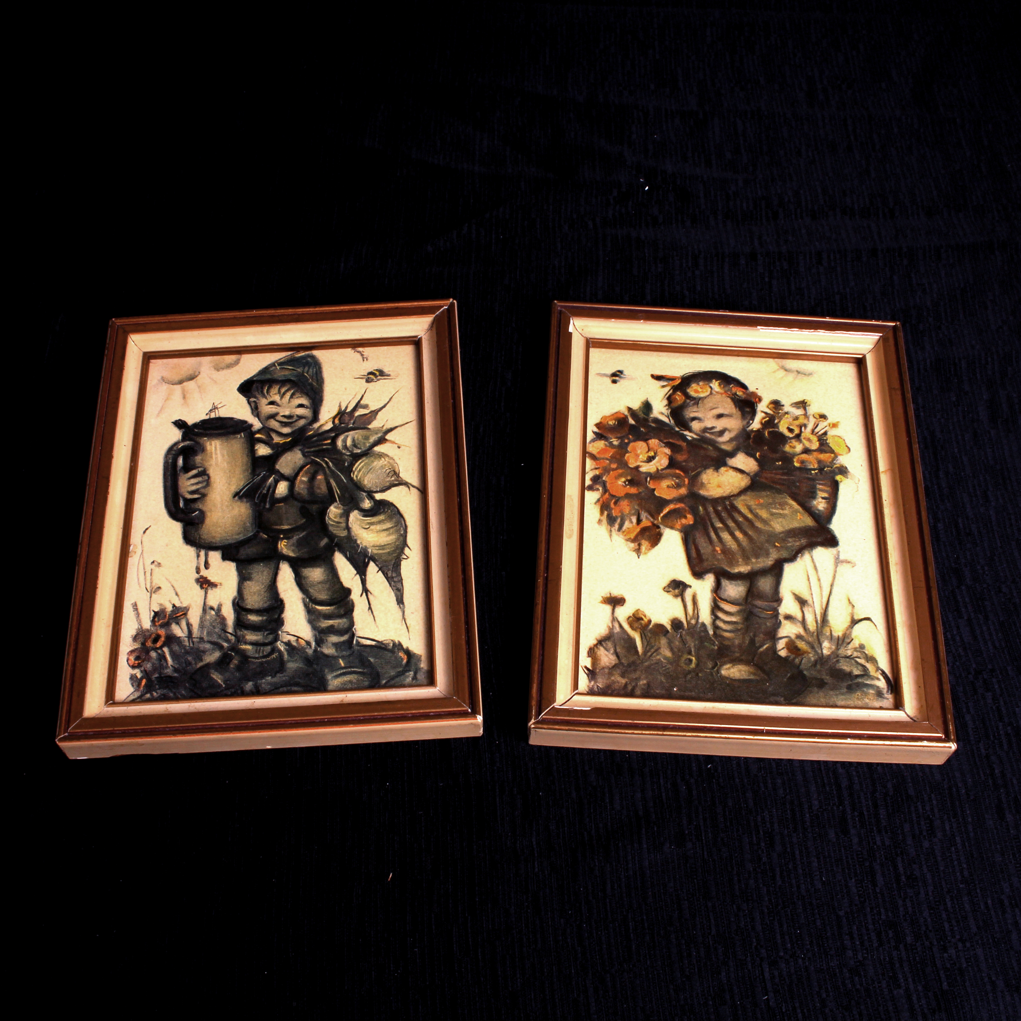 Pair of Original Hummel Prints EBTH