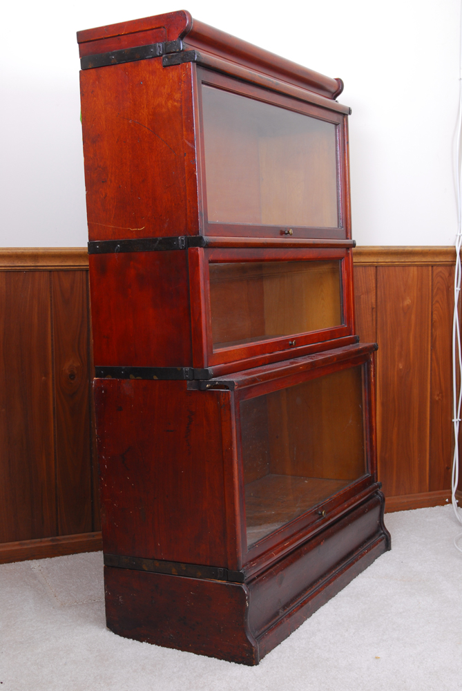 GlobeWernicke Mahogany Sectional Bookcase EBTH