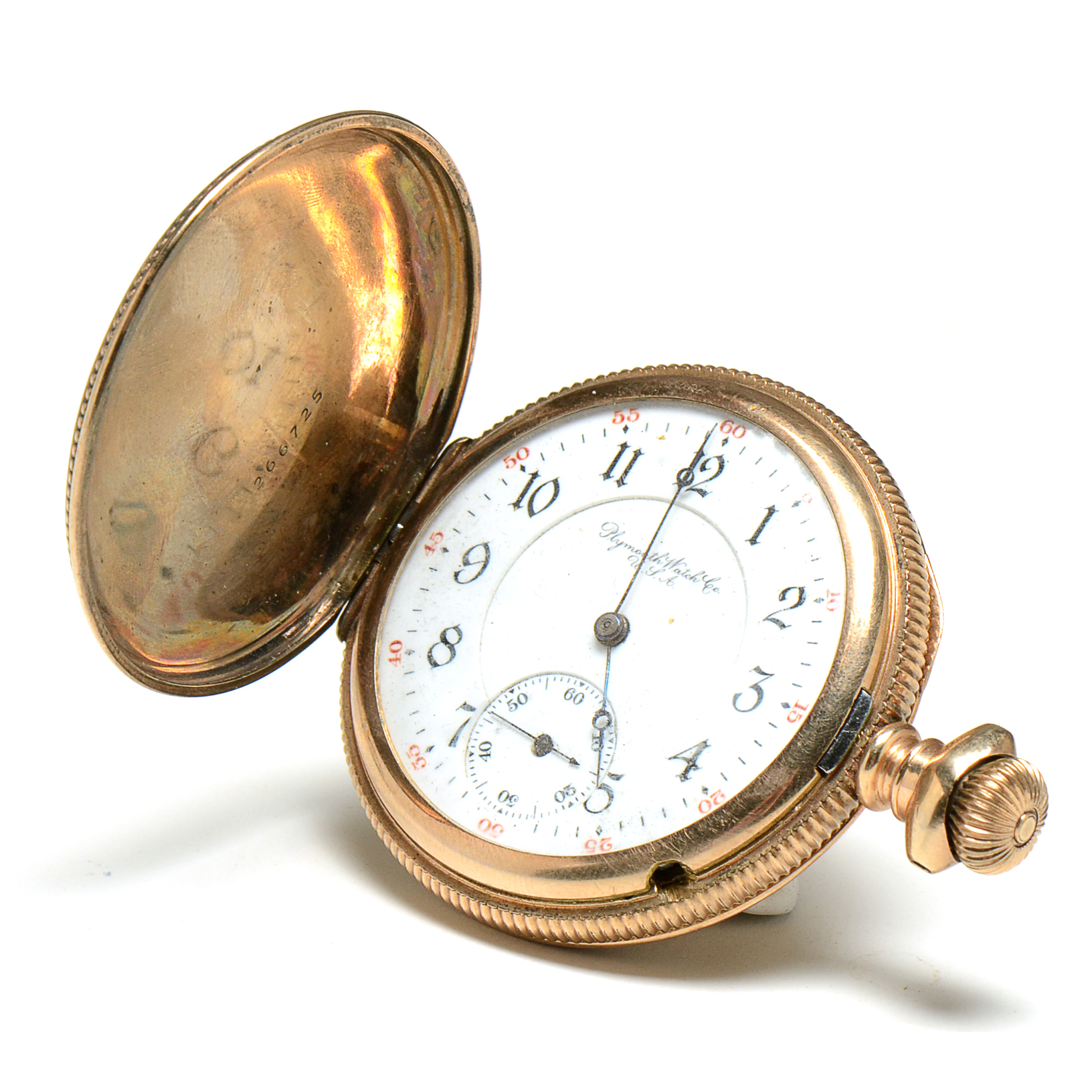 Plymouth Watch Company Pocket Watch EBTH