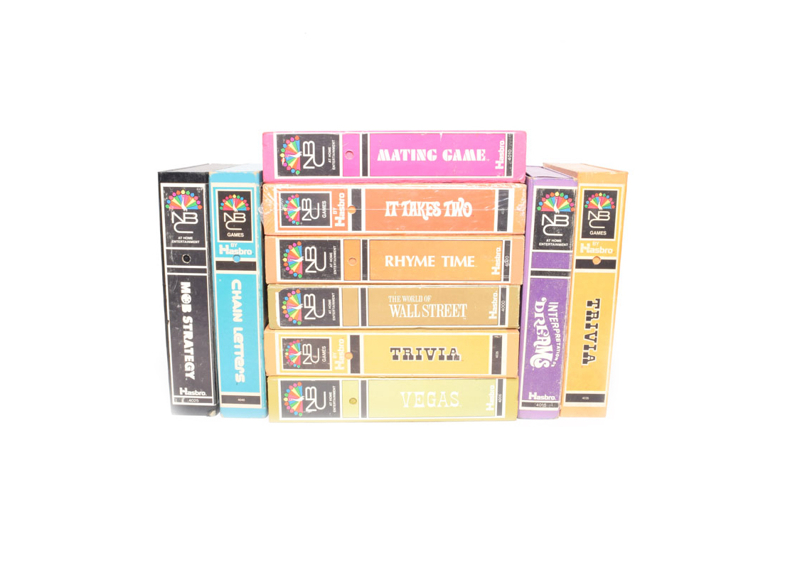 Vintage 1969 Nbc Hasbro Bookshelf Game Collection Ebth