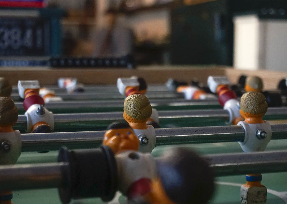 Vintage Foosball Table EBTH