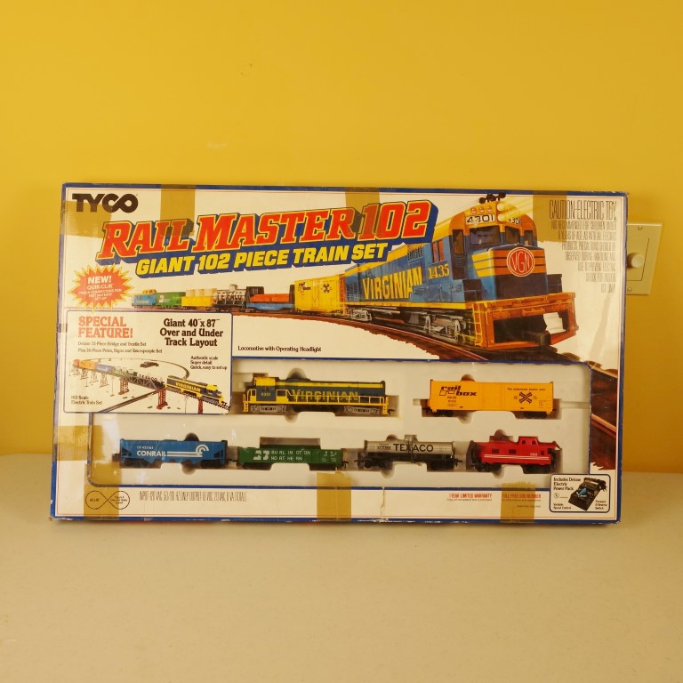 Vintage Tyco HO Scale Rail Master 102 Electric Train Set EBTH