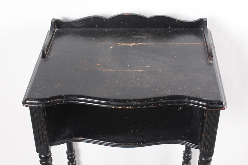 Vintage Wooden Telephone Stand EBTH