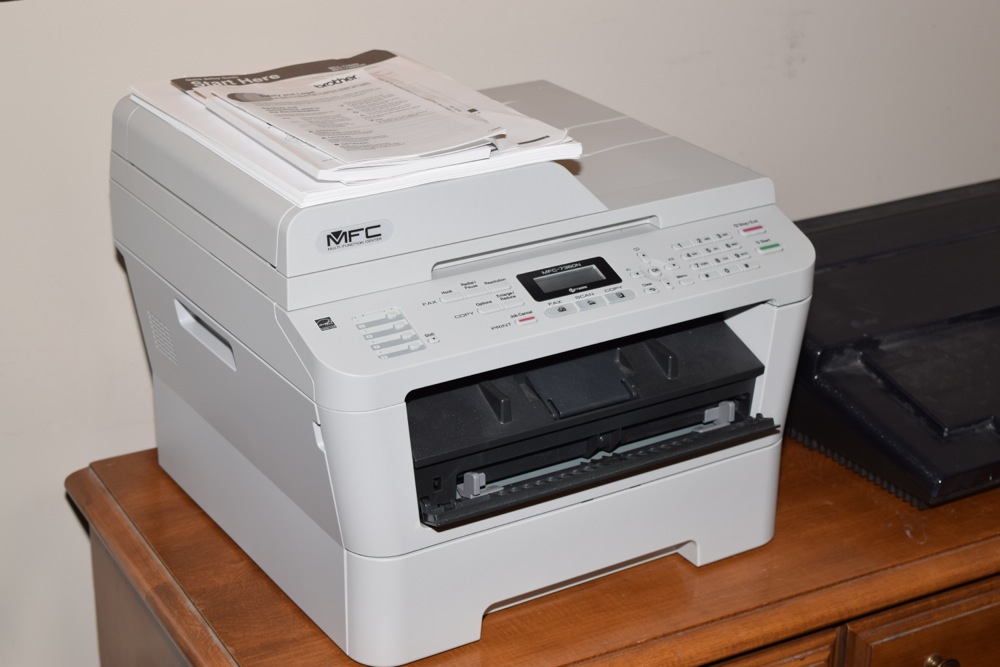 Maple Writing Desk, Typewriter, Copier and Office Chair EBTH